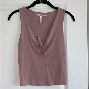 mauve tank top